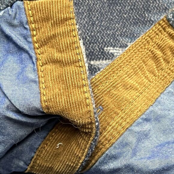 Jachs Men’s Patterned Wool Blend Button Shirt Jacket Fully Lined Navy Small - Picture 8 of 10